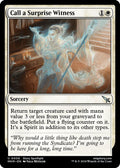 2024 Magic: The Gathering: Murders at Karlov Manor (MKM) - Call a Surprise Witness (#6, Uncommon)