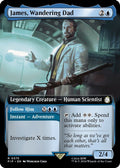 2024 Magic: The Gathering: Universes Beyond: Fallout (PIP) - James Wandering Dad Extended Art (#375, Rare) (, Near Mint)