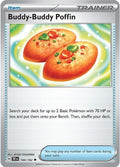 2024 Pokemon: SV05: Temporal Forces (TEF) - Buddy-Buddy Poffin (#144/162, Uncommon) (Reverse Holofoil, Near Mint)