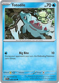 2024 Pokemon: SV05: Temporal Forces (TEF) - Totodile (#039/162, Common) (, Near Mint)