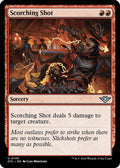 2024 Magic: The Gathering: Outlaws of Thunder Junction (OTJ) - Scorching Shot (#145, Uncommon)
