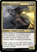2024 Magic: The Gathering: Outlaws of Thunder Junction (OTJ) - Ruthless Lawbringer (#229, Uncommon)