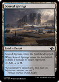 2024 Magic: The Gathering: Outlaws of Thunder Junction (OTJ) - Soured Springs (#264, Land) (, Near Mint)