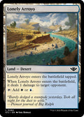 2024 Magic: The Gathering: Outlaws of Thunder Junction (OTJ) - Lonely Arroyo (#260, Land)