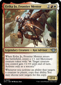 2024 Magic: The Gathering: Outlaws of Thunder Junction (OTJ) - Ertha Jo Frontier Mentor (#203, Uncommon) (, Near Mint)