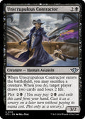 2024 Magic: The Gathering: Outlaws of Thunder Junction (OTJ) - Unscrupulous Contractor (#112, Uncommon) (, Near Mint)