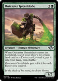 2024 Magic: The Gathering: Outlaws of Thunder Junction (OTJ) - Outcaster Greenblade (#172, Uncommon)