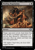 2024 Magic: The Gathering: Outlaws of Thunder Junction (OTJ) - Binding Negotiation (#78, Uncommon)