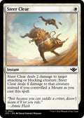 2024 Magic: The Gathering: Outlaws of Thunder Junction (OTJ) - Steer Clear (#31, Common) (, Near Mint)