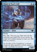 2024 Magic: The Gathering: Outlaws of Thunder Junction (OTJ) - Djinn of Fools Fall (#43, Common) (, Near Mint)