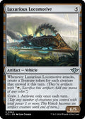 2024 Magic: The Gathering: Outlaws of Thunder Junction (OTJ) - Luxurious Locomotive (#244, Uncommon)