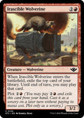 2024 Magic: The Gathering: Outlaws of Thunder Junction (OTJ) - Irascible Wolverine (#130, Common) (, Near Mint)