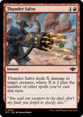 2024 Magic: The Gathering: Outlaws of Thunder Junction (OTJ) - Thunder Salvo (#150, Common) (, Near Mint)