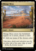 2024 Magic: The Gathering: Outlaws of Thunder Junction (OTJ) - Mirage Mesa (#262, Common) (, Near Mint)