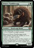 2024 Magic: The Gathering: Outlaws of Thunder Junction (OTJ) - Ornery Tumblewagg (#171, Rare) (Foil, Near Mint)