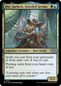 2024 Magic: The Gathering: Outlaws of Thunder Junction (OTJ) - Doc Aurlock Grizzled Genius (#201, Uncommon) (, Near Mint)