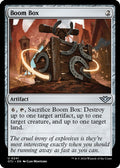 2024 Magic: The Gathering: Outlaws of Thunder Junction (OTJ) - Boom Box (#241, Uncommon)