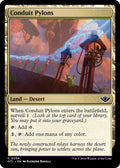 2024 Magic: The Gathering: Outlaws of Thunder Junction (OTJ) - Conduit Pylons (#254, Common) (, Near Mint)