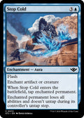 2024 Magic: The Gathering: Outlaws of Thunder Junction (OTJ) - Stop Cold (#72, Common) (, Near Mint)