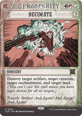 2024 Magic: The Gathering: Outlaws of Thunder Junction: Breaking News (OTP) - Decimate (#41, Rare) (, Near Mint)