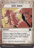 2024 Magic: The Gathering: Outlaws of Thunder Junction: Breaking News (OTP) - Ride Down (#52, Uncommon)