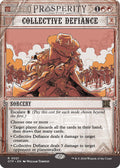 2024 Magic: The Gathering: Outlaws of Thunder Junction: Breaking News (OTP) - Collective Defiance (#21, Rare)