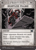 2024 Magic: The Gathering: Outlaws of Thunder Junction: Breaking News (OTP) - Heartless Pillage (#14, Uncommon) (, Near Mint)
