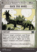 2024 Magic: The Gathering: Outlaws of Thunder Junction: Breaking News (OTP) - Back for More (#36, Uncommon) (, Near Mint)