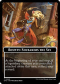 2024 Magic: The Gathering: Commander: Outlaws of Thunder Junction (OTC) - Bounty Squeakers the Sly Bounty Rules Double Sided Token (#40, T) (, Near Mint)