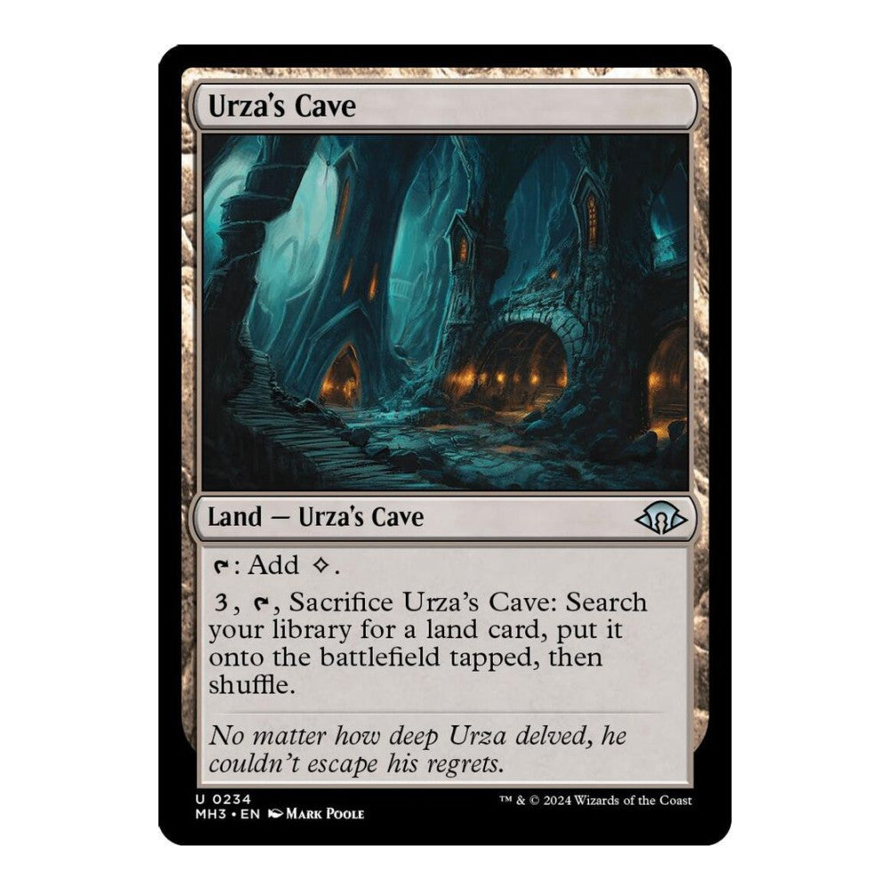 2024 Magic: The Gathering: Modern Horizons 3 (MH3) - Urzas Cave (#234, Uncommon) (, Near Mint)