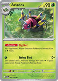 2024 Pokemon: SV06: Twilight Masquerade (TWM) - Ariados (#005/167, Uncommon) (Reverse Holofoil, Near Mint)