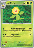 2024 Pokemon: SV06: Twilight Masquerade (TWM) - Sunflora 007 167 (#007/167, Uncommon) (Reverse Holofoil, Near Mint)