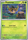 2024 Pokemon: SV06: Twilight Masquerade (TWM) - Phantump (#012/167, Common) (, Near Mint)