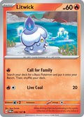 2024 Pokemon: SV06: Twilight Masquerade (TWM) - Litwick (#036/167, Common) (, Near Mint)