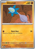 2024 Pokemon: SV06: Twilight Masquerade (TWM) - Glimmet (#108/167, Common) (Reverse Holofoil, Near Mint)