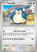 2024 Pokemon: SV06: Twilight Masquerade (TWM) - Snorlax (#136/167, Uncommon) (, Near Mint)