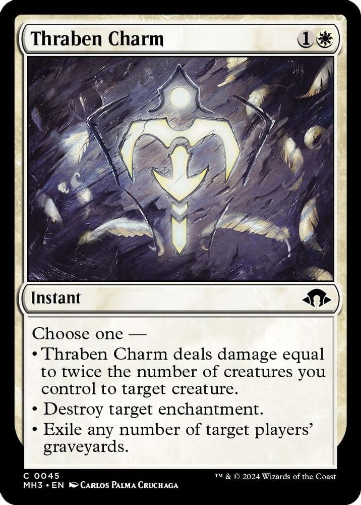 2024 Magic: The Gathering: Modern Horizons 3 (MH3) - Thraben Charm (#45, Common)