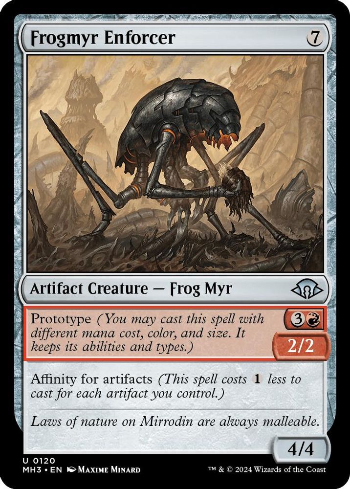 2024 Magic: The Gathering: Modern Horizons 3 (MH3) - Frogmyr Enforcer (#120, Uncommon) (, Near Mint)