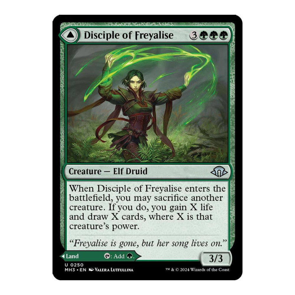 2024 Magic: The Gathering: Modern Horizons 3 (MH3) - Disciple of Freyalise (#250, Uncommon)