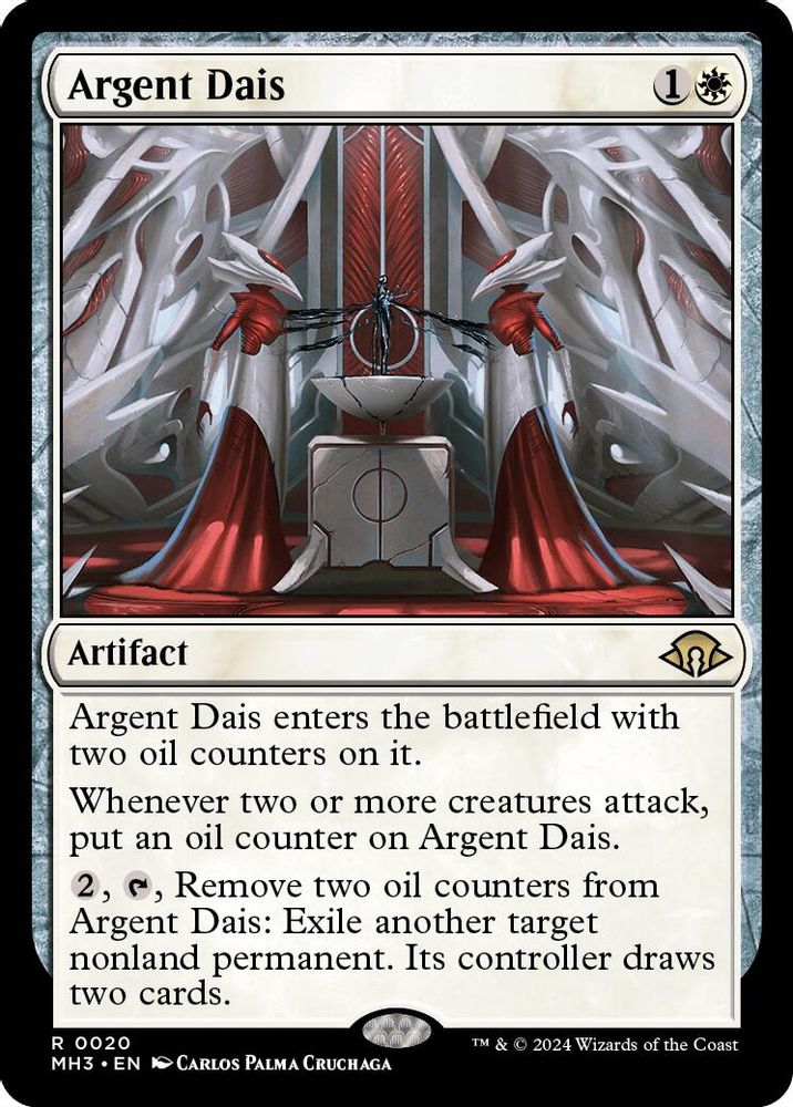 2024 Magic: The Gathering: Modern Horizons 3 (MH3) - Argent Dais (#20, Rare) (, Near Mint)