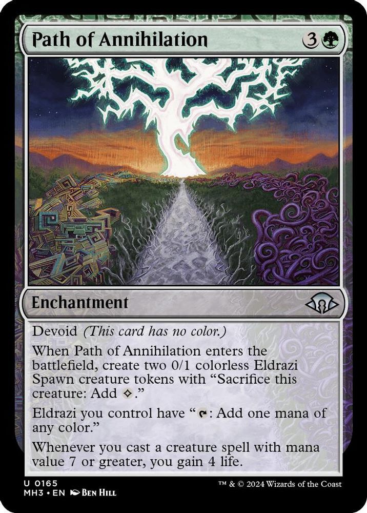 2024 Magic: The Gathering: Modern Horizons 3 (MH3) - Path of Annihilation (#165, Uncommon) (Foil, Near Mint)