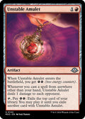 2024 Magic: The Gathering: Modern Horizons 3 (MH3) - Unstable Amulet (#142, Uncommon)