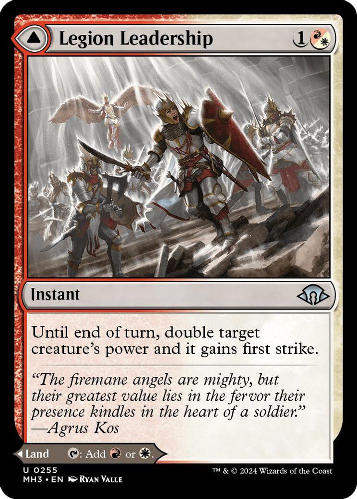 2024 Magic: The Gathering: Modern Horizons 3 (MH3) - Legion Leadership (#255, Uncommon) (Foil, Near Mint)
