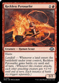 2024 Magic: The Gathering: Modern Horizons 3 (MH3) - Reckless Pyrosurfer (#133, Uncommon) (, Near Mint)