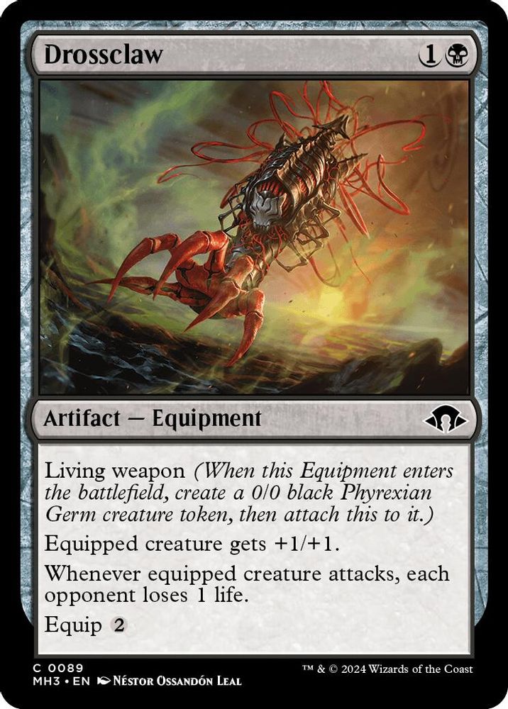 2024 Magic: The Gathering: Modern Horizons 3 (MH3) - Drossclaw (#89, Common) (, Near Mint)