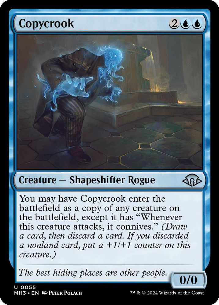 2024 Magic: The Gathering: Modern Horizons 3 (MH3) - Copycrook (#55, Uncommon) (, Near Mint)