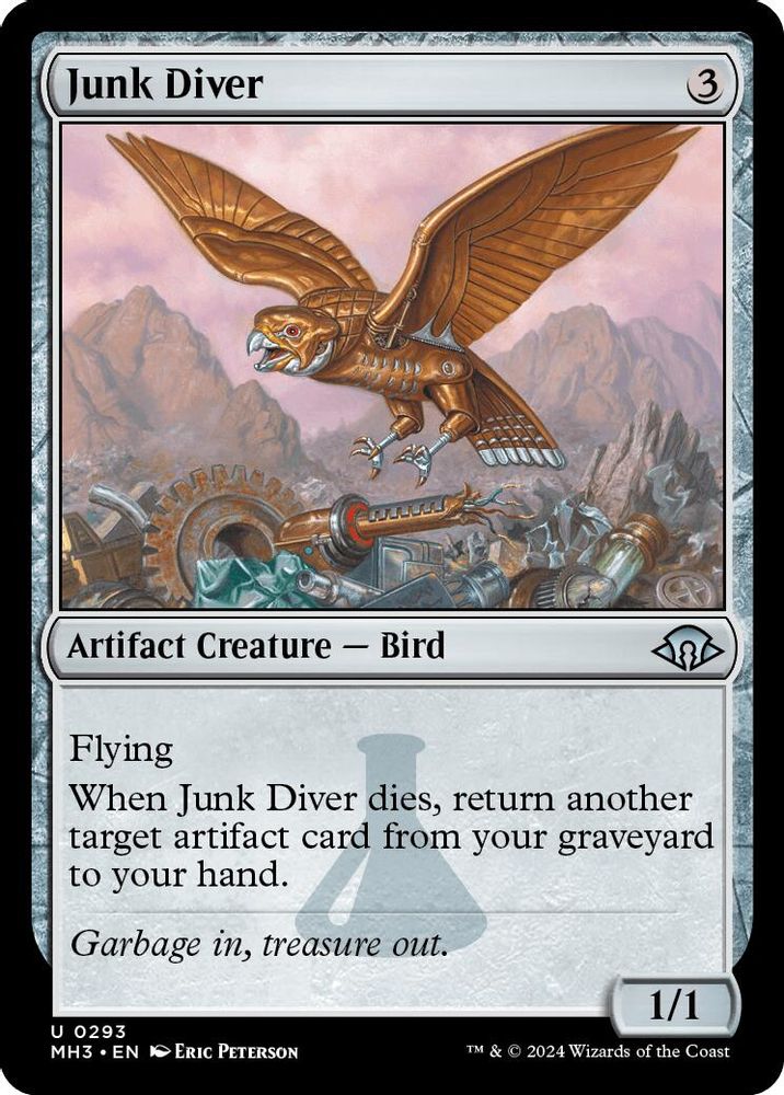 2024 Magic: The Gathering: Modern Horizons 3 (MH3) - Junk Diver (#293, Uncommon) (, Near Mint)