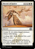 2024 Magic: The Gathering: Modern Horizons 3 (MH3) - Decree of Justice (#263, Uncommon) (, Near Mint)