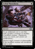 2024 Magic: The Gathering: Modern Horizons 3 (MH3) - Lethal Throwdown (#99, Uncommon) (, Near Mint)