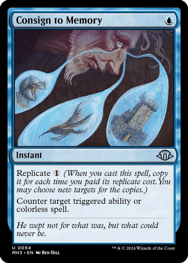 2024 Magic: The Gathering: Modern Horizons 3 (MH3) - Consign to Memory (#54, Uncommon) (, Near Mint)